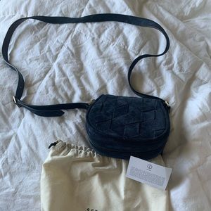 $Sale, Welden suede escape mini saddle bag